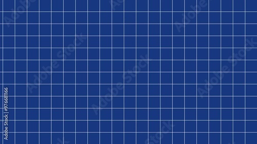 white grid blue background loop blueprint animated background 