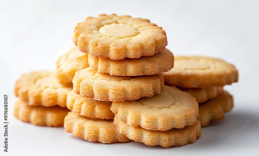 Biscuits crackers isolated on background Biscuits crackers isolated on background