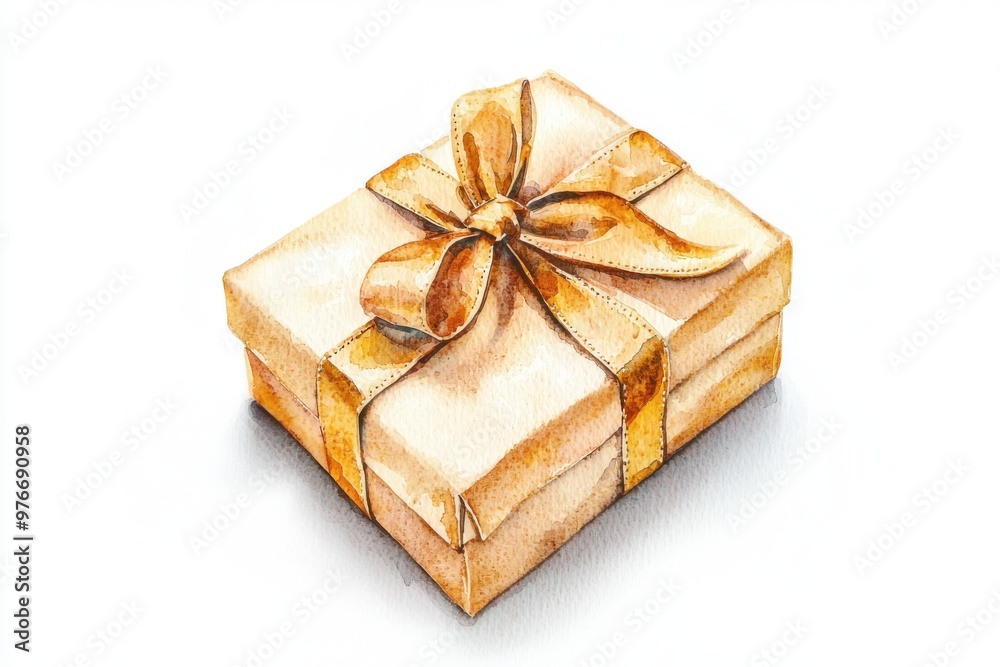 A beautifully wrapped gift box with an elegant ribbon, perfect for celebrations and special occasions. A beautifully wrapped gift box with an elegant ribbon, perfect for celebrations and special occasions.