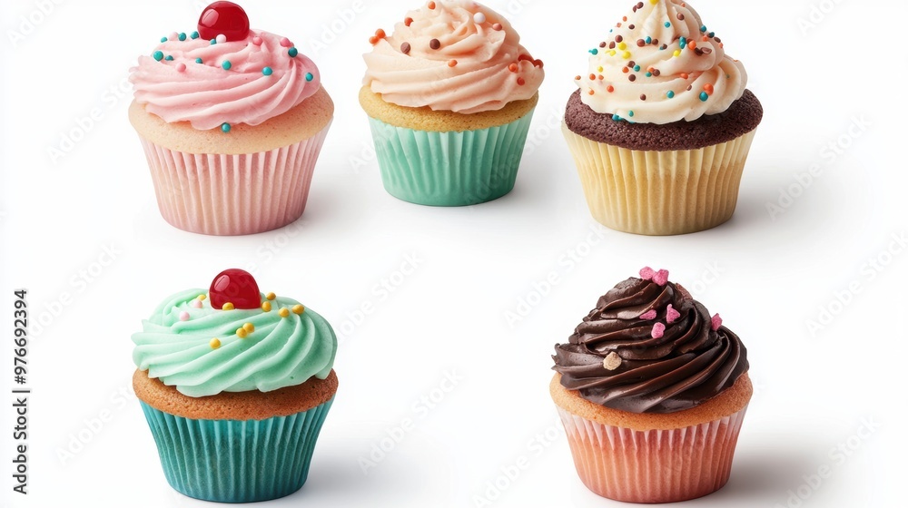 Assorted Cupcakes. Assorted Cupcakes.