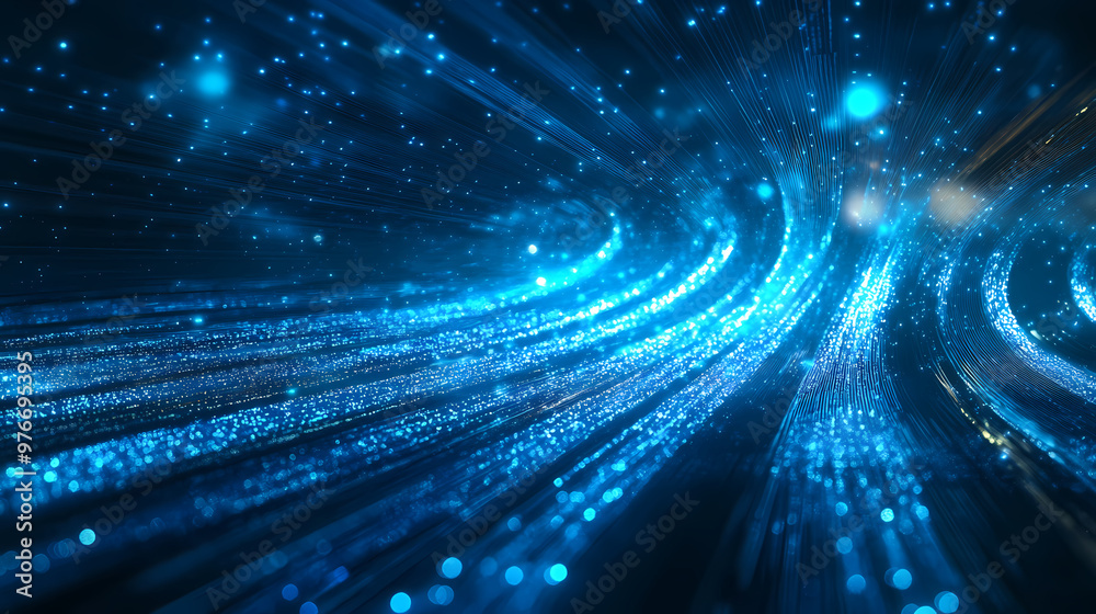 Blue technology background Blue technology background