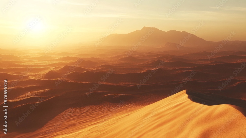 Naklejka premium desert