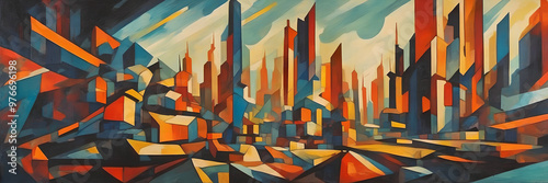 Art background, panorama, C...
