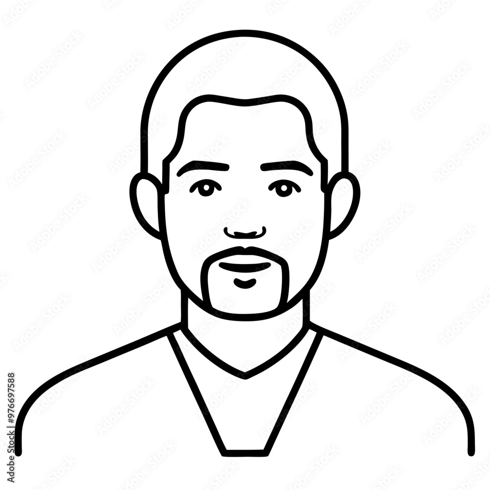 Obraz premium Man icon