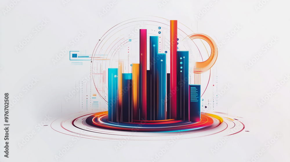 charts and graphs with statistics to innovative analyze business potential and forecast future development of companies growth. charts and graphs with statistics to innovative analyze business potential and forecast future development of companies growth.