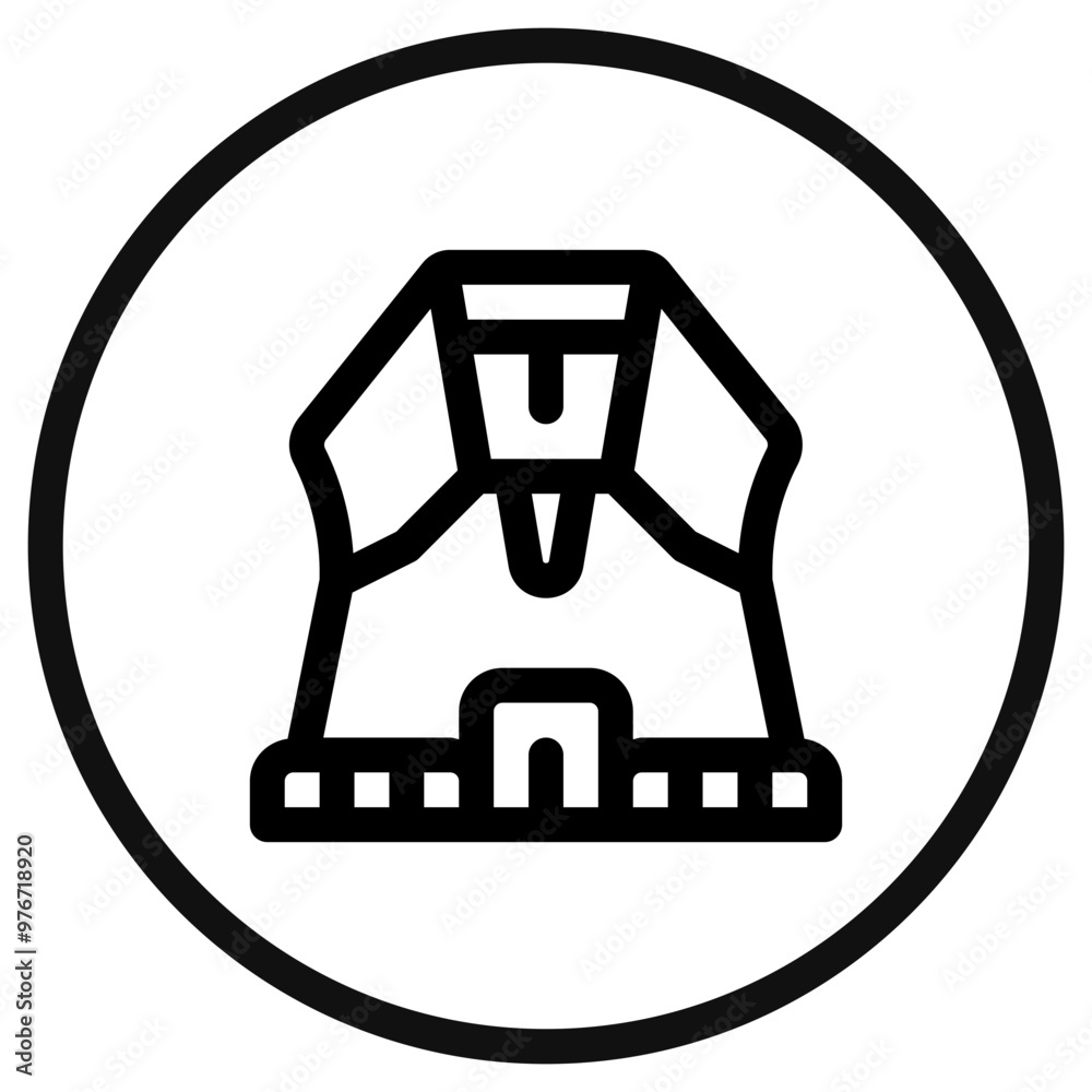 Editable statue, sculpture vector icon. Landmark, monument, culture, building, architecture. Part of a big icon set family. Perfect for web and app interfaces, presentations, infographics, etc Editable statue, sculpture vector icon. Landmark, monument, culture, building, architecture. Part of a big icon set family. Perfect for web and app interfaces, presentations, infographics, etc