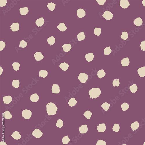 Abstract Dot Purple Beige vector