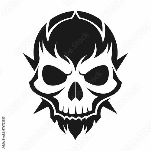 "Stylish Skull Photos on White & Black Backgrounds | Edgy & Bold Aesthetic Photography"