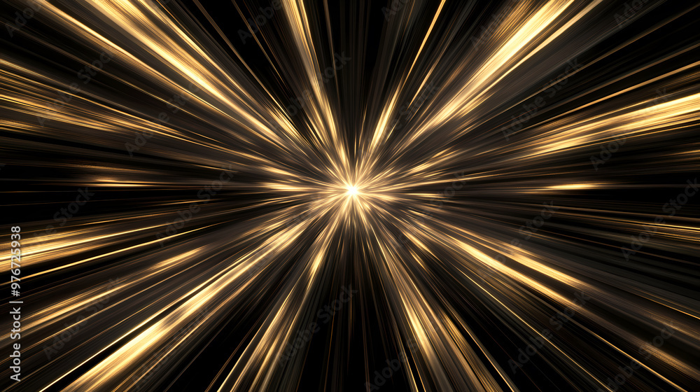 Golden light speed futuristic world Golden light speed futuristic world