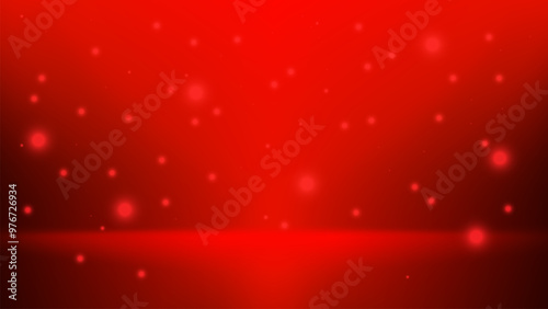 Abstract Red Background with Lights for wallpaper backdrop vector illustration