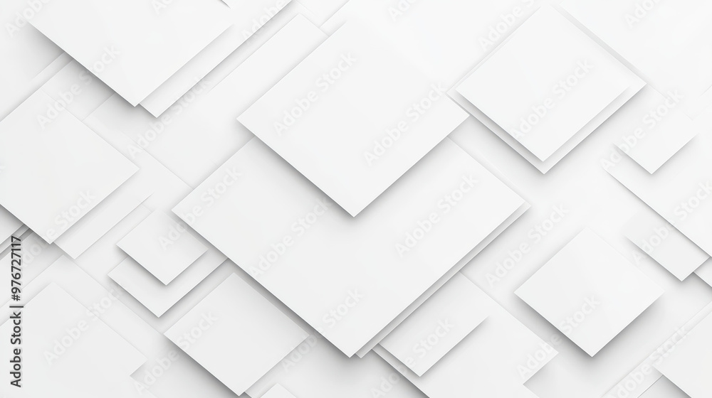 Modern abstract design featuring layered diamond and triangle shapes, creating a seamless pattern in white and gray tones. Modern abstract design featuring layered diamond and triangle shapes, creating a seamless pattern in white and gray tones.