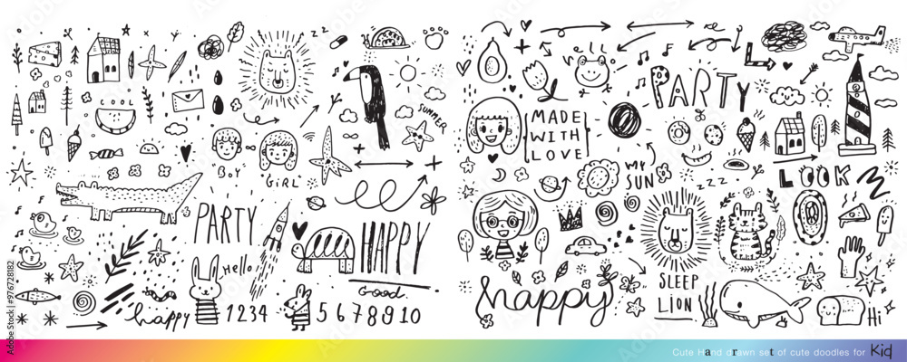 Collection of hand drawn cute doodles,Doodle children drawing,Sketch set of drawings in child style,Funny Doodle Hand Drawn,Page for coloring, cute animal hand drawn, cute Doodle Collection of hand drawn cute doodles,Doodle children drawing,Sketch set of drawings in child style,Funny Doodle Hand Drawn,Page for coloring, cute animal hand drawn, cute Doodle