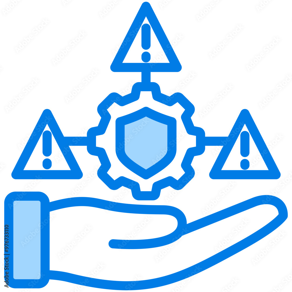 Risk Management Icon