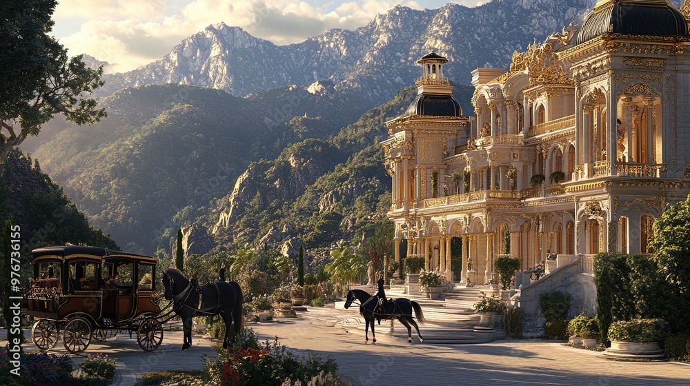 Experience Royal Elegance: A Luxurious Mansion with Oriental Motifs and ...