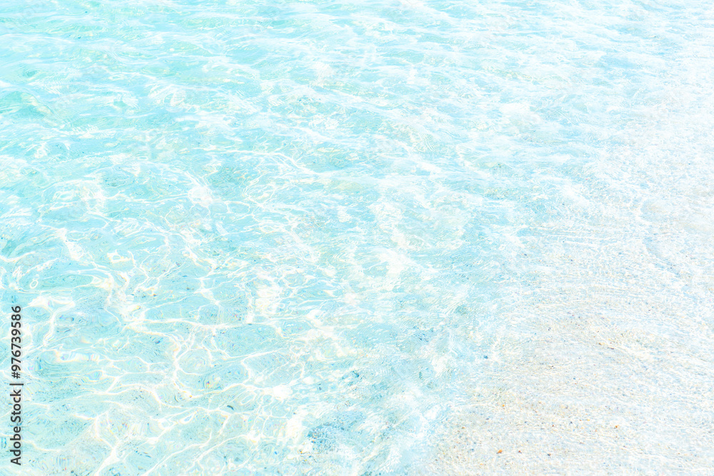 Obraz premium 透明な水面