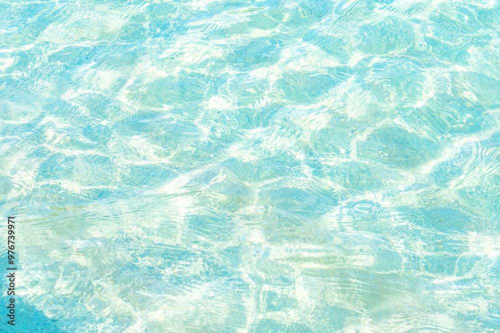 Obraz premium 透明な水面