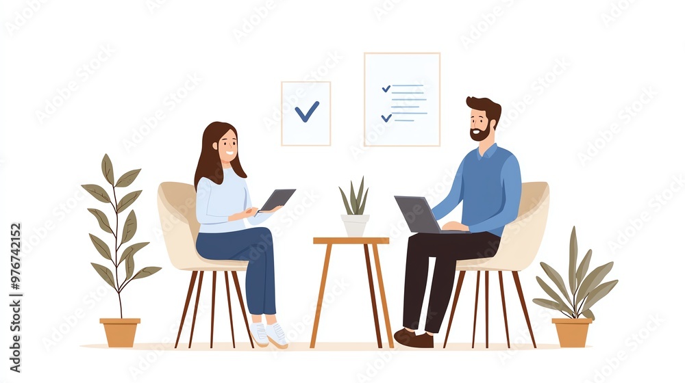 © LittleDreamStocks - Manager negotiating salary with an employee in a private office, salary negotiation, employment discussion © LittleDreamStocks - Manager negotiating salary with an employee in a private office, salary negotiation, employment discussion