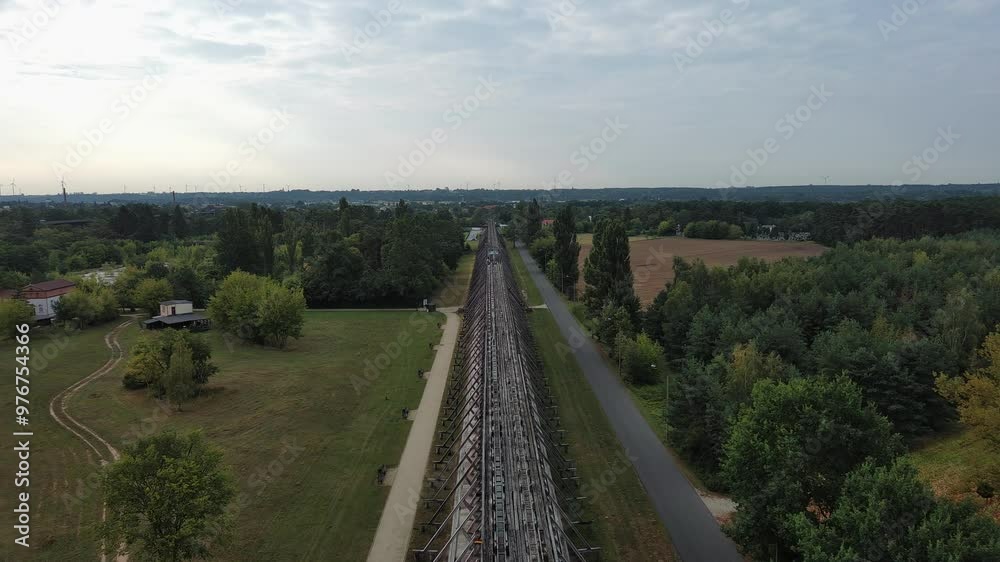 Park zdrojowy in Ciechocinek, Poland. Park zdrojowy in Ciechocinek, Poland.