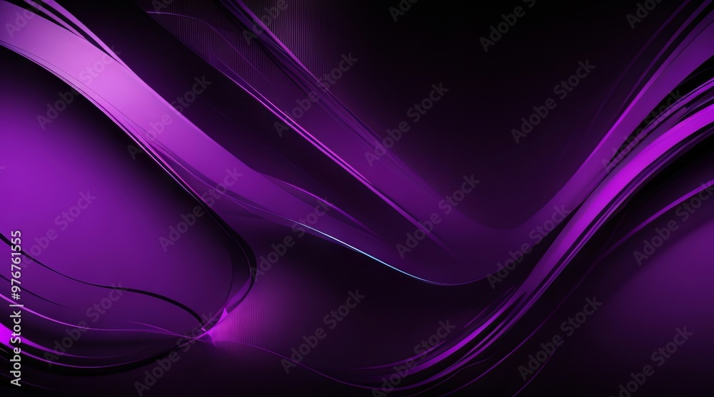 Purple & black abstract background. Generative ai Purple & black abstract background. Generative ai
