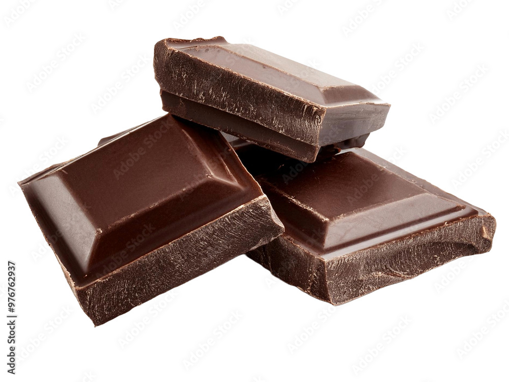 Pieces of dark chocolate stacked on top of one another png Pieces of dark chocolate stacked on top of one another png
