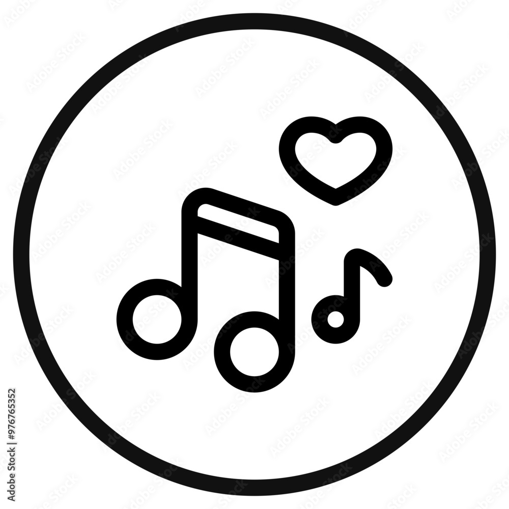 Editable love songs vector icon. Wedding, valentine, love, celebration. Part of a big icon set family. Perfect for web and app interfaces, presentations, infographics, etc