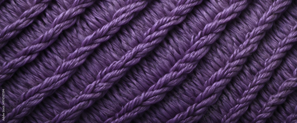 background of knit surface texture with purple color