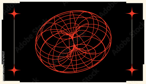 Wireframe Torus