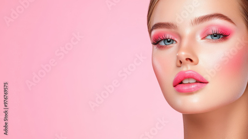 A stunning beauty queen strikes a pose against a clean, minimalist backdrop, showcasing her elegance and confidence.