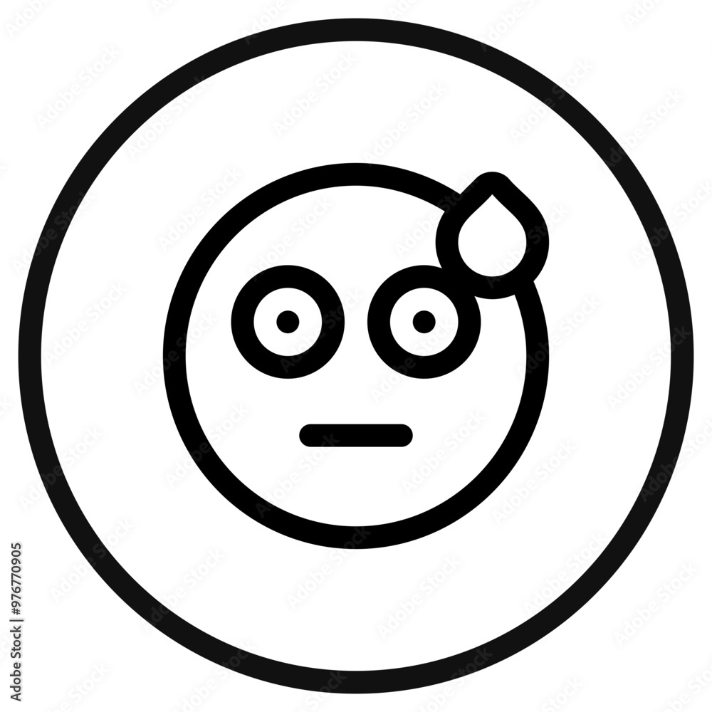 Editable confused, shocked, surprised emoticon vector icon. Part of a big icon set family. Part of a big icon set family. Perfect for web and app interfaces, presentations, infographics, etc Editable confused, shocked, surprised emoticon vector icon. Part of a big icon set family. Part of a big icon set family. Perfect for web and app interfaces, presentations, infographics, etc