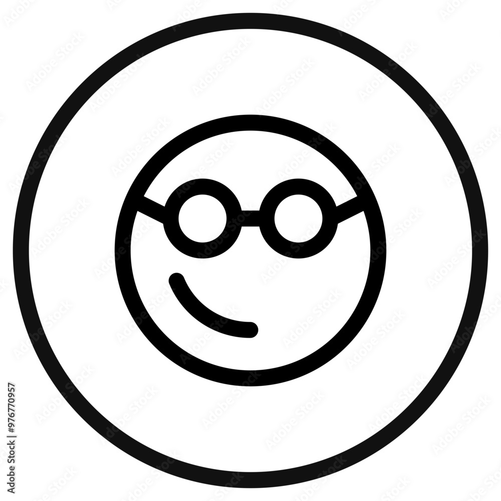 Editable smart glasses expression emoticon vector icon. Part of a big icon set family. Part of a big icon set family. Perfect for web and app interfaces, presentations, infographics, etc Editable smart glasses expression emoticon vector icon. Part of a big icon set family. Part of a big icon set family. Perfect for web and app interfaces, presentations, infographics, etc