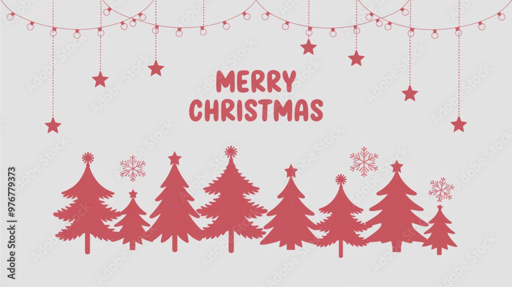 Christmas sale banners with gift boxes, ribbons, and festive decorations Christmas sale banners with gift boxes, ribbons, and festive decorations