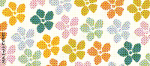 Pixelated nature inspired shapes-doodle collection. Cute botanical shapes, random childish doodle cutouts of tropical leaves, flowers and branches, decorative abstract art vector illustration	
