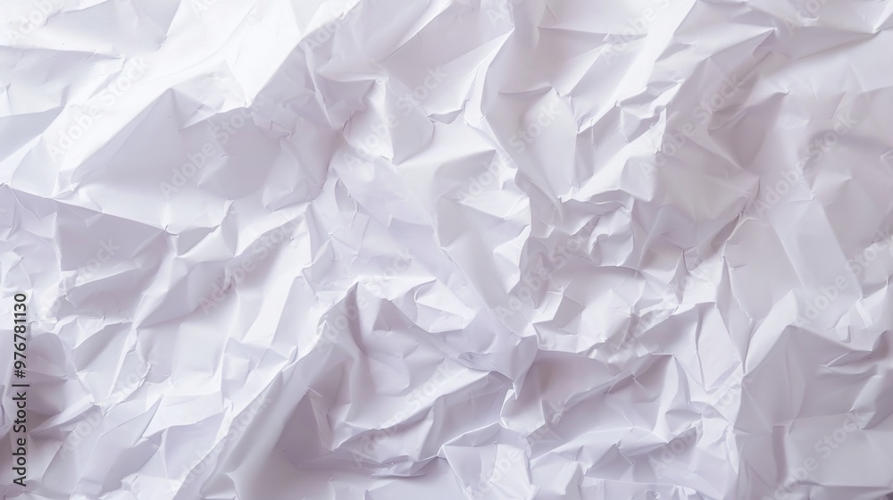 Obraz premium An image displaying the copy space of a crumpled paper texture used as a background