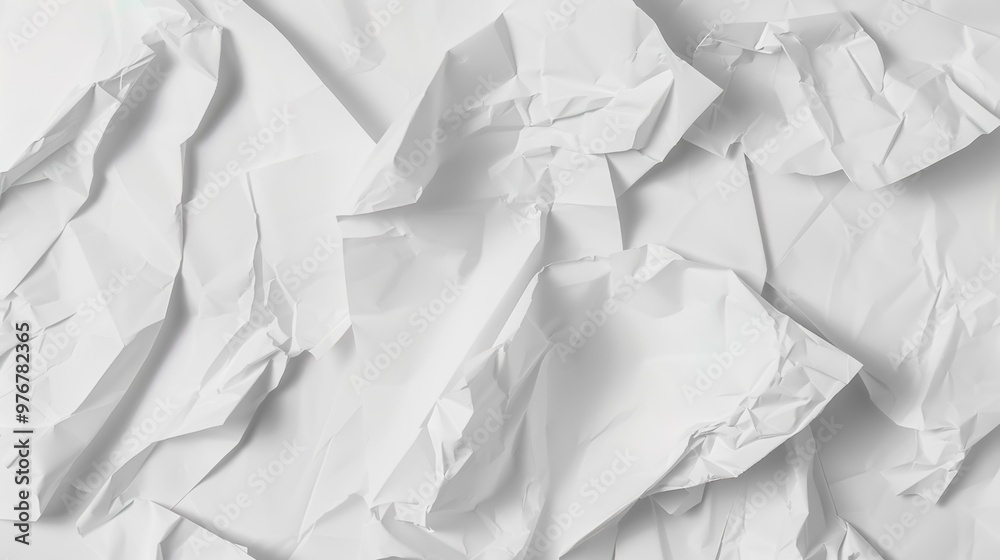 Obraz premium An image displaying the copy space of a crumpled paper texture used as a background