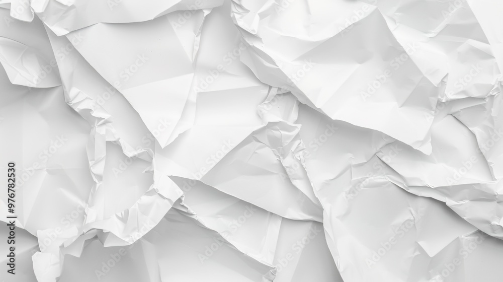 Obraz premium An image displaying the copy space of a crumpled paper texture used as a background