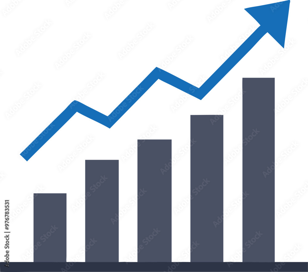 Bar Chart Vector Icon. Flat icon isolated on the white background. Editable EPS file. Vector illustration. Bar Chart Vector Icon. Flat icon isolated on the white background. Editable EPS file. Vector illustration.