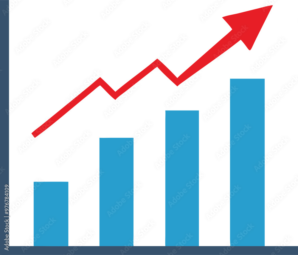 Bar Chart Vector Icon. Flat icon isolated on the white background. Editable EPS file. Vector illustration. Bar Chart Vector Icon. Flat icon isolated on the white background. Editable EPS file. Vector illustration.