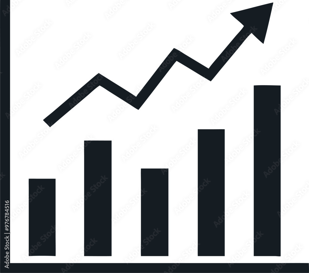 Bar Chart Vector Icon. Flat icon isolated on the white background. Editable EPS file. Vector illustration. Bar Chart Vector Icon. Flat icon isolated on the white background. Editable EPS file. Vector illustration.