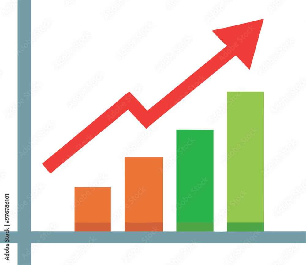 Bar Chart Vector Icon. Flat icon isolated on the white background. Editable EPS file. Vector illustration. Bar Chart Vector Icon. Flat icon isolated on the white background. Editable EPS file. Vector illustration.
