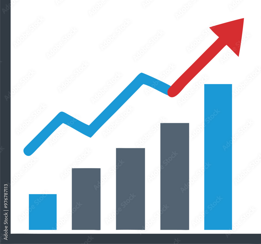 Bar Chart Vector Icon. Flat icon isolated on the white background. Editable EPS file. Vector illustration. Bar Chart Vector Icon. Flat icon isolated on the white background. Editable EPS file. Vector illustration.