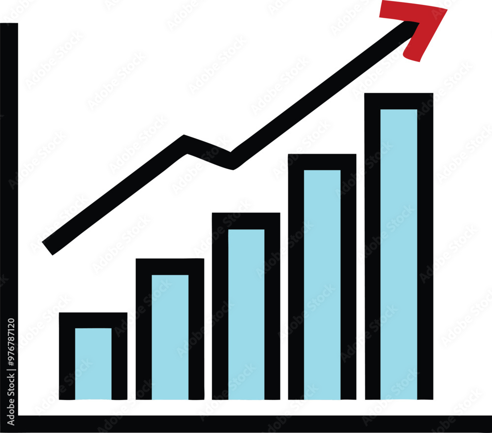 Bar Chart Vector Icon. Flat icon isolated on the white background. Editable EPS file. Vector illustration. Bar Chart Vector Icon. Flat icon isolated on the white background. Editable EPS file. Vector illustration.
