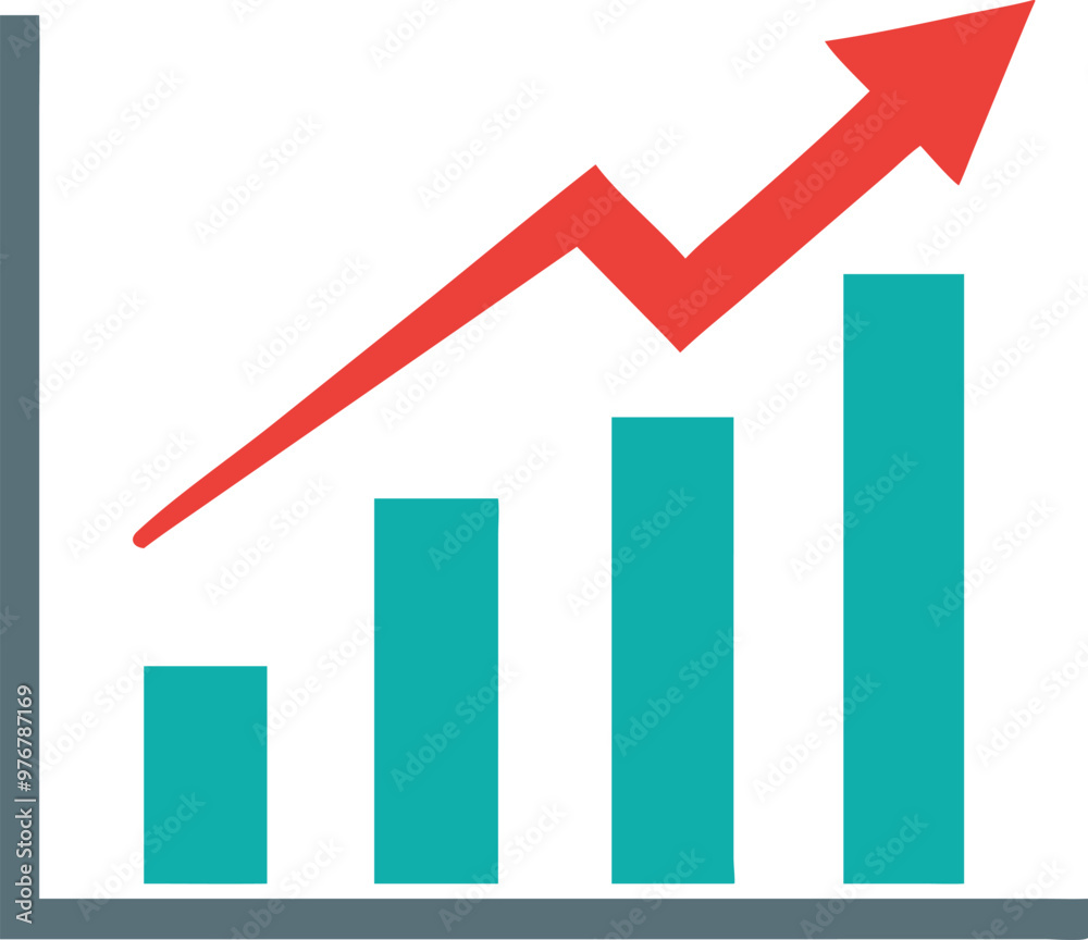 Bar Chart Vector Icon. Flat icon isolated on the white background. Editable EPS file. Vector illustration. Bar Chart Vector Icon. Flat icon isolated on the white background. Editable EPS file. Vector illustration.