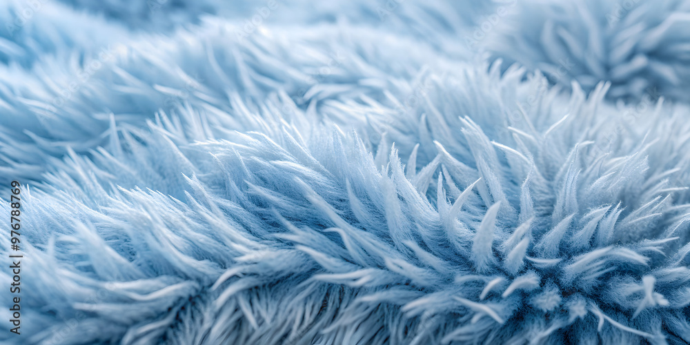 Obraz premium Furry piece of fabric covered in icy frost, winter, cold, snow, frozen, texture, frosty, chilly, furry, close-up, macro, white