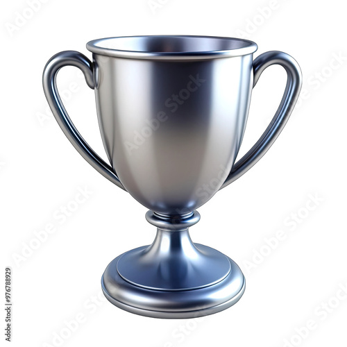 silver trophy cup