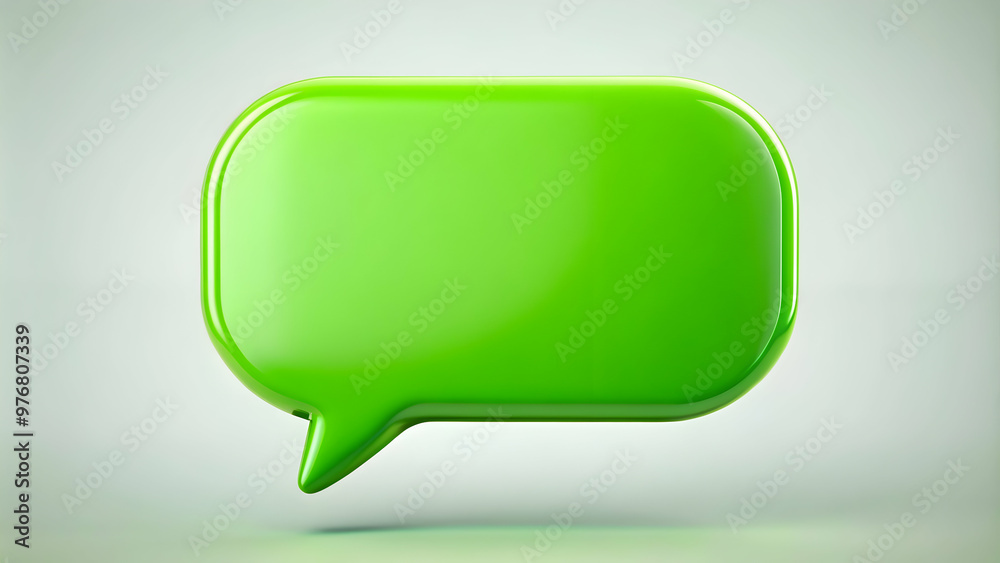 A vibrant green speech bubble symbolizing communication and ideas, green, speech bubble, communication, talk A vibrant green speech bubble symbolizing communication and ideas, green, speech bubble, communication, talk