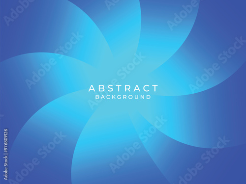 Abstract background with a swirling blue vortex of light. Modern design for digital concepts, technology, and presentations.
