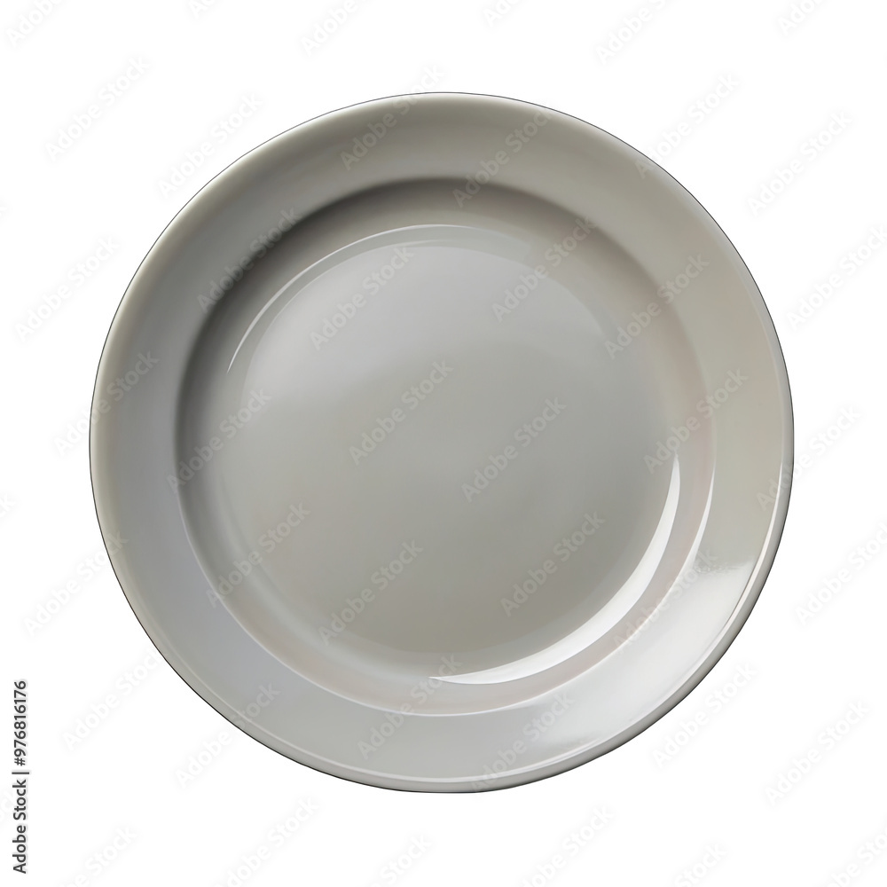 empty plate isolated on white empty plate isolated on white