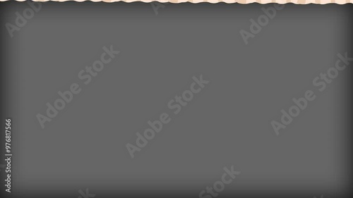 Curtain opening and closing animation