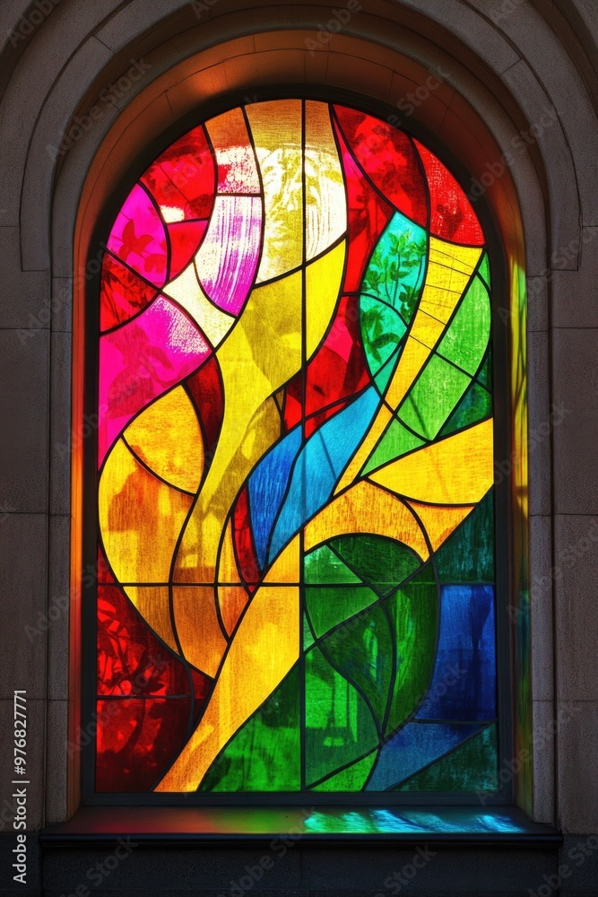 Fototapeta premium Church Stained Glass Window