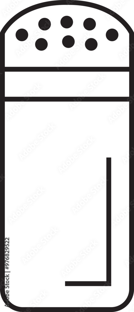 Salt shaker icon line style. Baking and cooking ingredient. Food seasoning. Kitchen utensil vector illustration. salt heap, salting hand, chips, food without sodium isolated on transparent background. Salt shaker icon line style. Baking and cooking ingredient. Food seasoning. Kitchen utensil vector illustration. salt heap, salting hand, chips, food without sodium isolated on transparent background.